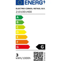 Calex SUNDSVALL LED FUSION BUISLAMP DG150GD 220-240V 3W 240LM E27 HELDER/GOUD 2200K DIMBAAR (2101001400) Best