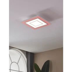 Eglo ALBARCA Plafondarmaturen aluminium, staal wit / Kunststof wit H: 69 mm Clearance