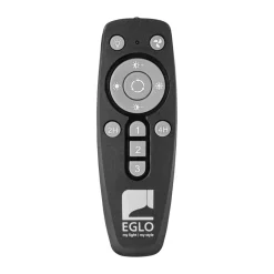 Eglo ALMERIA Ventilator met licht ABS wit, zwart / acryl melkkleurig H: 190 mm | Ø 480 mm New