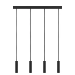 Eglo ALMUDAINA hanglamp staal zwart H: 1100 mm New