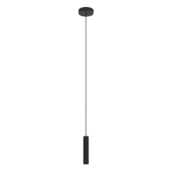 Eglo ALMUDAINA hanglamp staal zwart H: 1100 mm | Ø 40 mm New