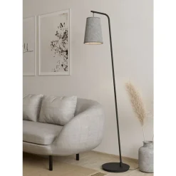 Eglo ALSAGER Staande lampen staal zwart / vilt grijs H: 1700 mm Hot