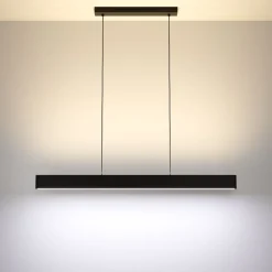 Eglo ANDREAS-Z hanglamp staal zwart / Kunststof wit H: 1100 mm Best