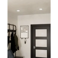 Eglo ARENALS inbouwarmatuur aluminium wit / Kunststof wit H: 38 mm | Ø 92 mm Online