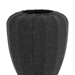 Eglo BARLASTON Tafellampen staal zwart / textiel grijs H: 390 mm | Ø 180 mm New