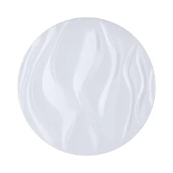 Eglo BENARIBA Wand-/plafondlamp staal wit / Kunststof wit H: 65 mm | Ø 330 mm Online