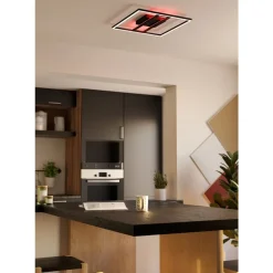 Eglo CALAGRANO-Z Plafondarmaturen aluminium, staal zwart / Kunststof wit H: 50 mm Best