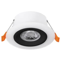 Eglo CALONGE inbouwarmatuur Kunststof zwart, wit Ø 100 mm New