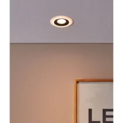 Eglo CALONGE inbouwarmatuur Kunststof zwart, wit Ø 100 mm New