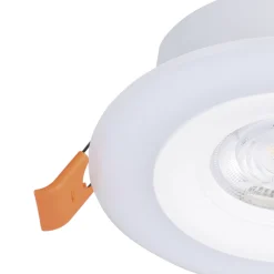 Eglo CALONGE RGB inbouwarmatuur Kunststof wit H: 32 mm | Ø 98 mm Clearance