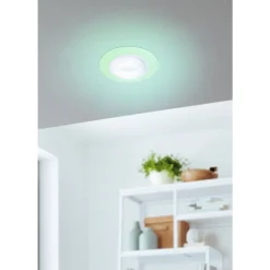 Eglo CALONGE RGB inbouwarmatuur Kunststof wit H: 32 mm | Ø 98 mm Clearance