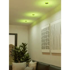 Eglo CALONGE RGB inbouwarmatuur Kunststof zwart, wit H: 32 mm | Ø 98 mm Outlet