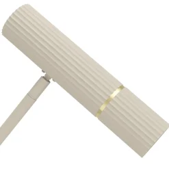 Eglo CAMINIA Staande lampen staal zand, geborsteld messing H: 1585 mm Outlet