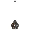 Eglo CARLTON 1 hanglamp staal zwart, koper H: 1500 mm | Ø 385 mm New