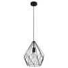 Eglo CARLTON hanglamp staal zwart H: 1100 mm | Ø 310 mm Clearance