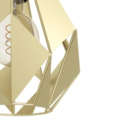 Eglo CARLTON hanglamp staal goudkleuren H: 1100 mm Online