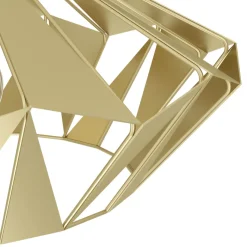 Eglo CARLTON Plafondarmaturen staal goudkleuren H: 235 mm | Ø 470 mm Hot