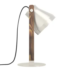 Eglo CAWTON Tafellampen staal, hout staal, rustiek bruin H: 380 mm Sale