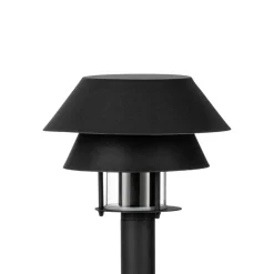 Eglo CHIAPPERA Padverlichting staal zwart, wit / Glas helder H: 800 mm | Ø 220 mm Sale