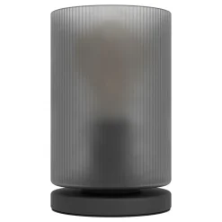 Eglo COLOMERA Tafellampen staal zwart / Glas mat grijs H: 195 mm | Ø 120 mm Outlet