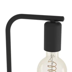 Eglo CRANLEY 1 Staande lampen staal zwart H: 1485 mm Outlet