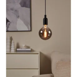 Eglo C-ZIGBEE LB E27 G125 SMOKE 100LM 2000K DIMBAAR