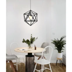 Eglo EMBLETON hanglamp staal zwart H: 1500 mm | Ø 460 mm Hot