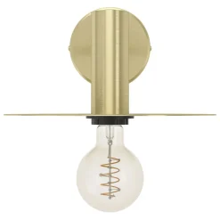 Eglo ESCANDELL Wandlamp staal geelkoper-geborsteld H: 120 mm Clearance