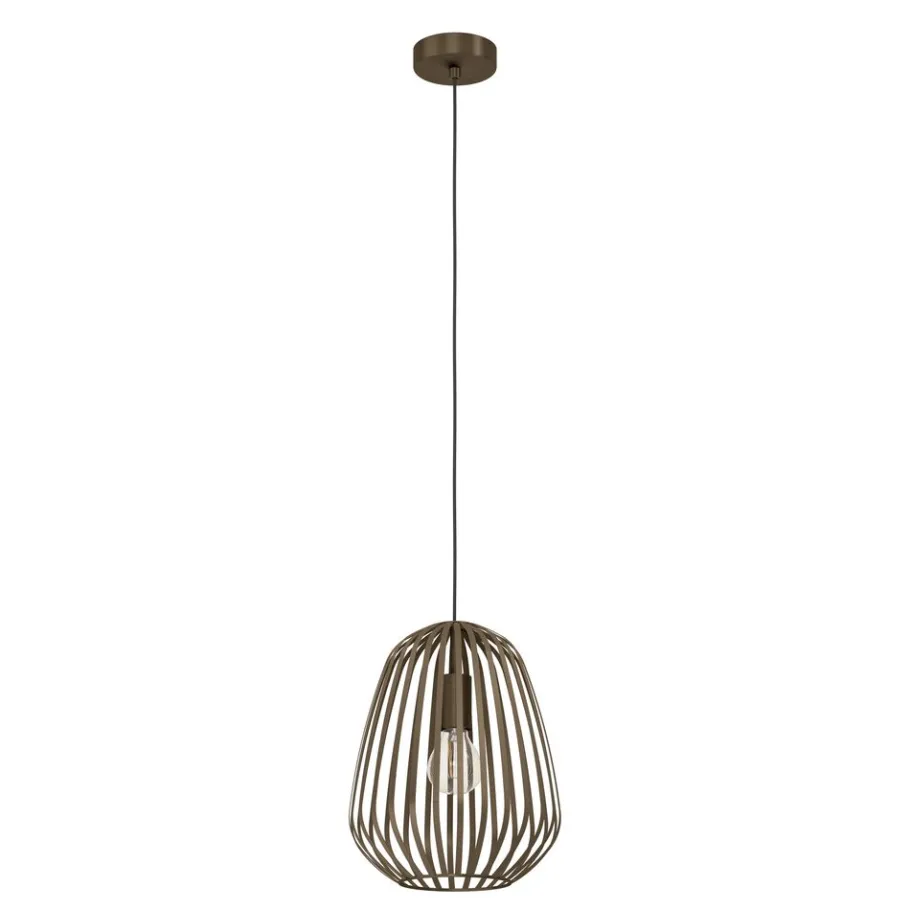 Eglo ESPINAL hanglamp staal brons H: 1100 mm | Ø 280 mm Online