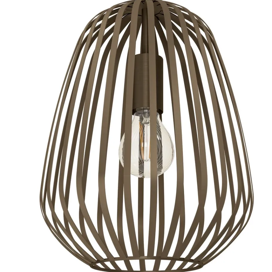 Eglo ESPINAL hanglamp staal brons H: 1100 mm | Ø 280 mm Online