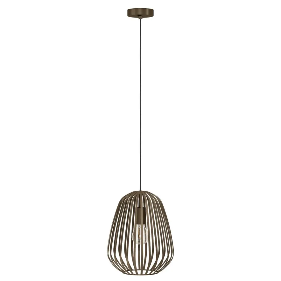 Eglo ESPINAL hanglamp staal brons H: 1100 mm | Ø 280 mm Online
