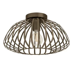 Eglo ESPINAL Plafondarmaturen staal brons H: 220 mm | Ø 385 mm Discount