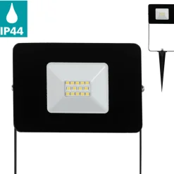 Eglo FAEDO 4 Grondpin aluminium zwart / Glas helder H: 310 mm New