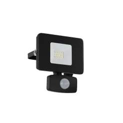 Eglo FAEDO 3 Wandlamp aluminium zwart / Glas helder H: 135 mm Hot