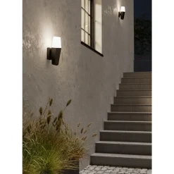 Eglo FARINDOLA Wandlamp staal zwart / Kunststof wit H: 325 mm Sale