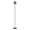 Eglo FIORANA Staande lampen staal zwart / textiel cappucino, goud H: 1405 mm | Ø 150 mm Sale