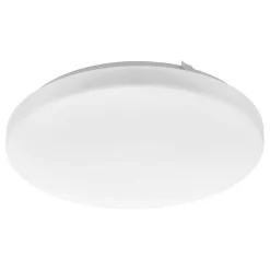 Eglo FRANIA Wand-/plafondlamp staal wit / Kunststof wit H: 70 mm | Ø 330 mm Hot