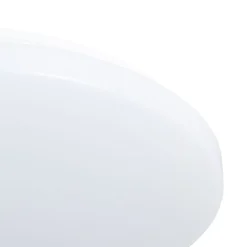 Eglo FRANIA Wand-/plafondlamp staal wit / Kunststof wit H: 70 mm | Ø 280 mm Best