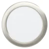 Eglo FUEVA 6 inbouwarmatuur Kunststof nikkel-mat / Kunststof wit H: 40 mm | Ø 168 mm Best