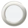 Eglo FUEVA 5 inbouwarmatuur staal nikkel-mat / Kunststof wit Ø 117 mm New