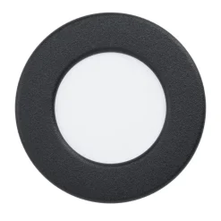 Eglo FUEVA 5 inbouwarmatuur staal zwart / Kunststof wit Ø 86 mm Hot