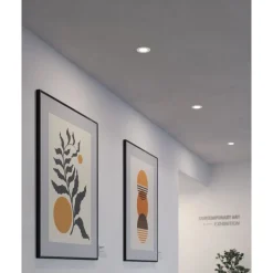 Eglo FUEVA 5 inbouwarmatuur staal wit / Kunststof wit Ø 117 mm Outlet