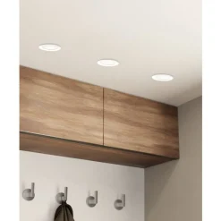 Eglo FUEVA 5 inbouwarmatuur staal wit / Kunststof wit Ø 117 mm Outlet