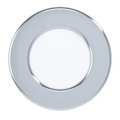 Eglo FUEVA 5 inbouwarmatuur staal chroom / Kunststof wit Ø 86 mm Outlet