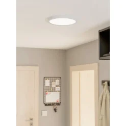 Eglo FUEVA 5 opbouwarmatuur staal wit / Kunststof wit H: 28 mm | Ø 285 mm Best