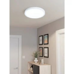 Eglo FUEVA 5 opbouwarmatuur staal wit / Kunststof wit H: 28 mm | Ø 285 mm Best