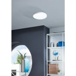 Eglo FUEVA 5 opbouwarmatuur staal wit / Kunststof wit H: 28 mm | Ø 285 mm Sale