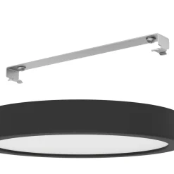 Eglo FUEVA 5 opbouwarmatuur staal zwart / Kunststof wit H: 28 mm | Ø 210 mm Online