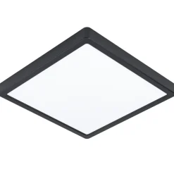 Eglo FUEVA 5 opbouwarmatuur staal zwart / Kunststof wit H: 30 mm Hot