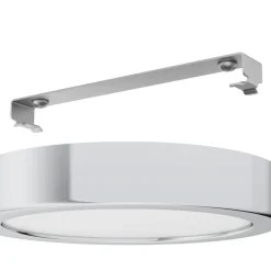 Eglo FUEVA 5 opbouwarmatuur staal chroom / Kunststof wit H: 28 mm | Ø 160 mm New